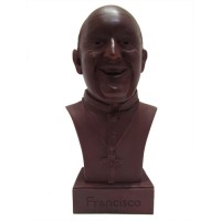 PAPA FRANCISCO (MADERA 16 CM)